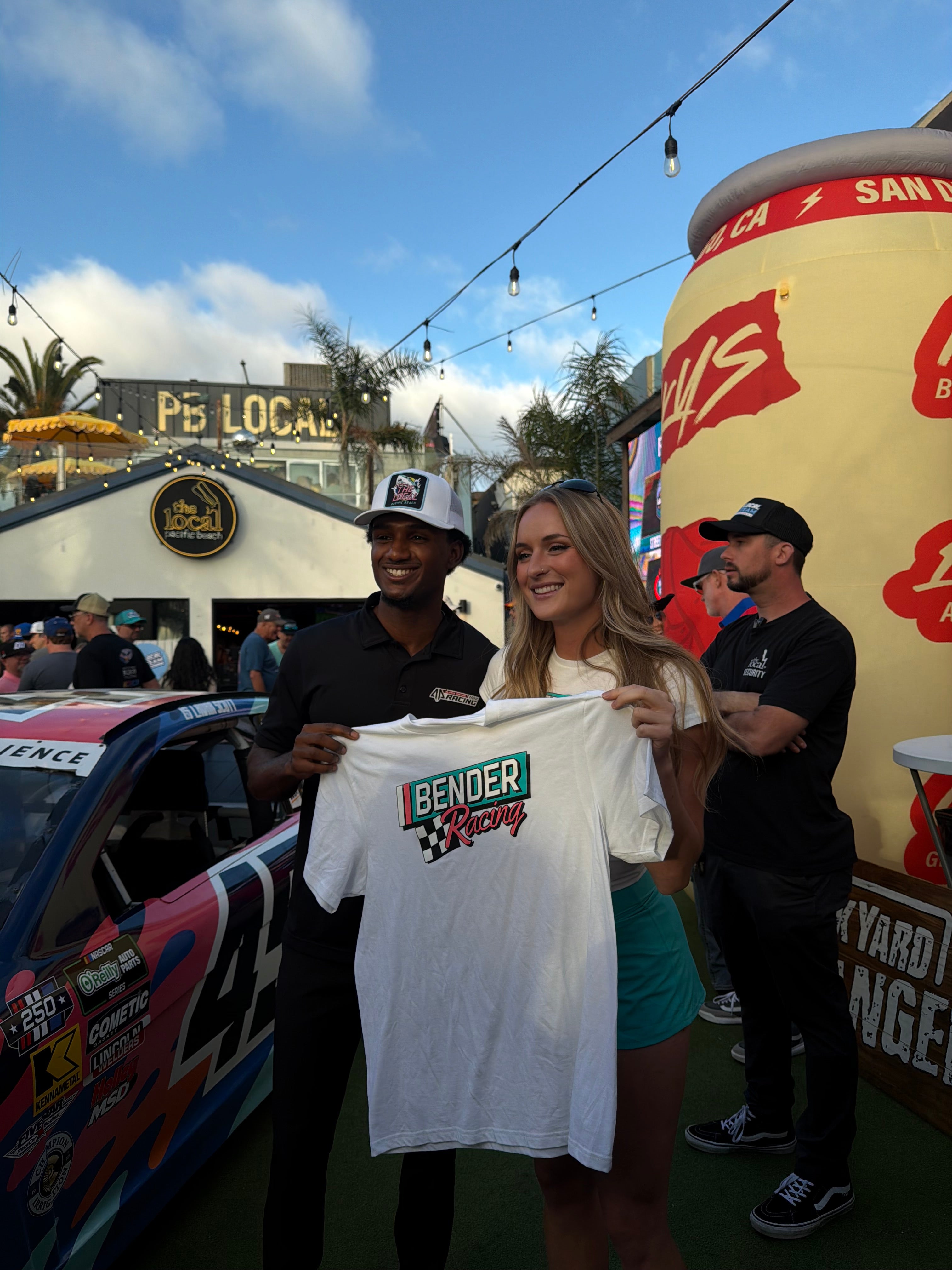 Bender Racing Front Logo Men’s Tee