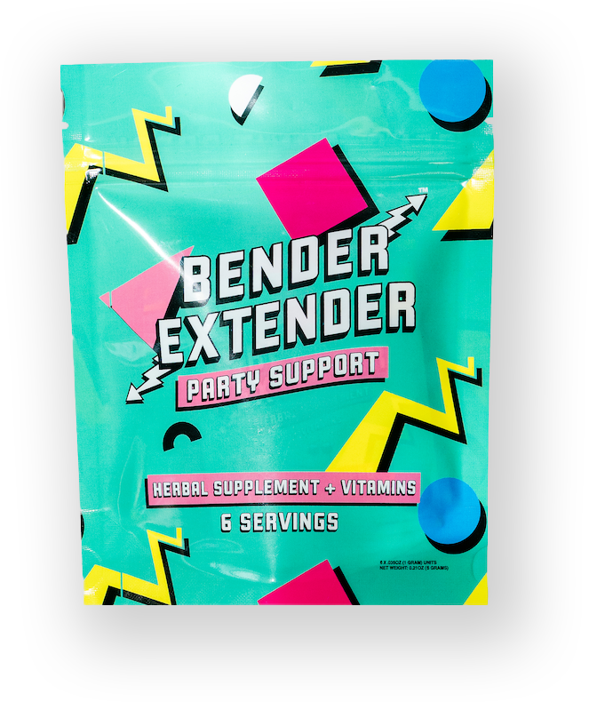 Bender Extender Hangover Support pouch