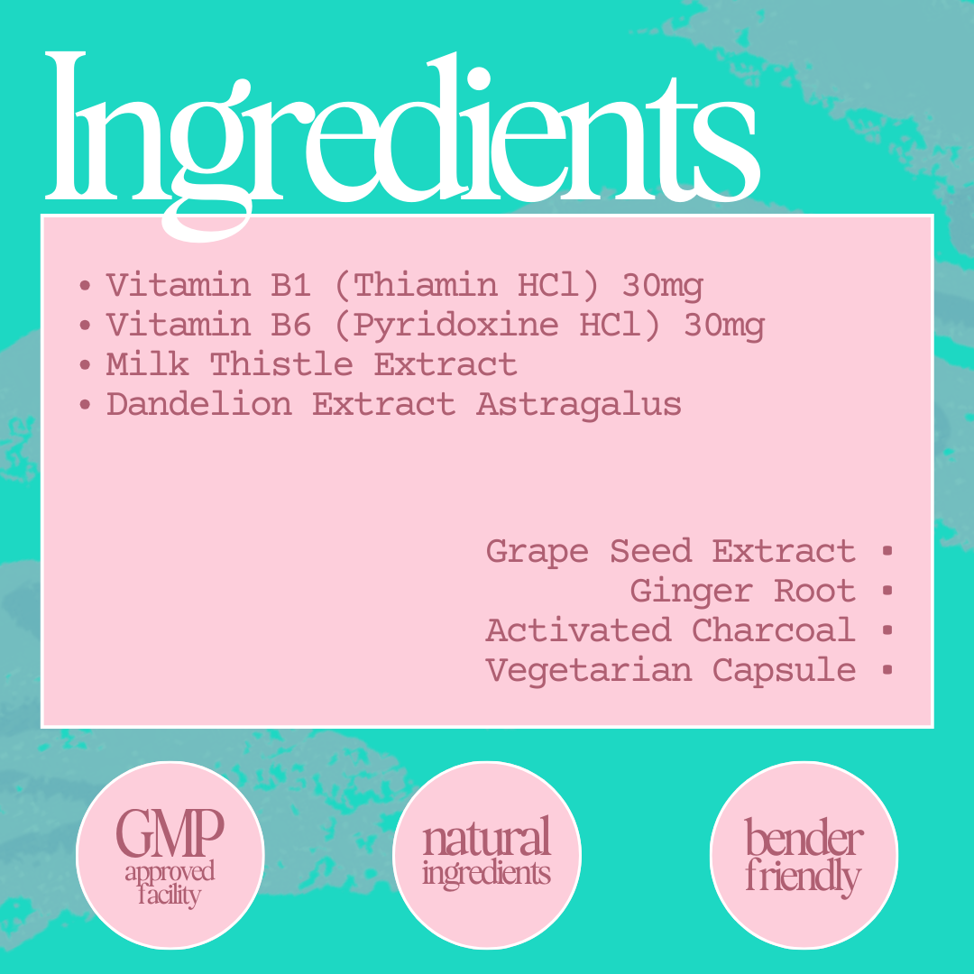 BENDER EXTENDER HANGOVER SUPPORT (6 SERVINGS)