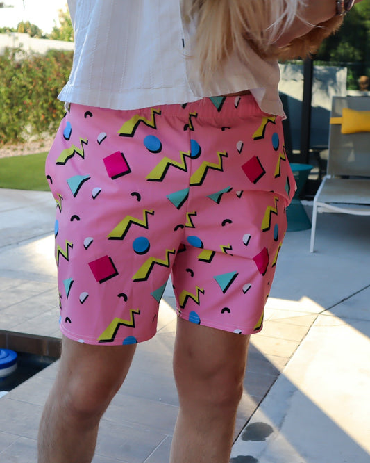 The Pink Bender Board Shorts