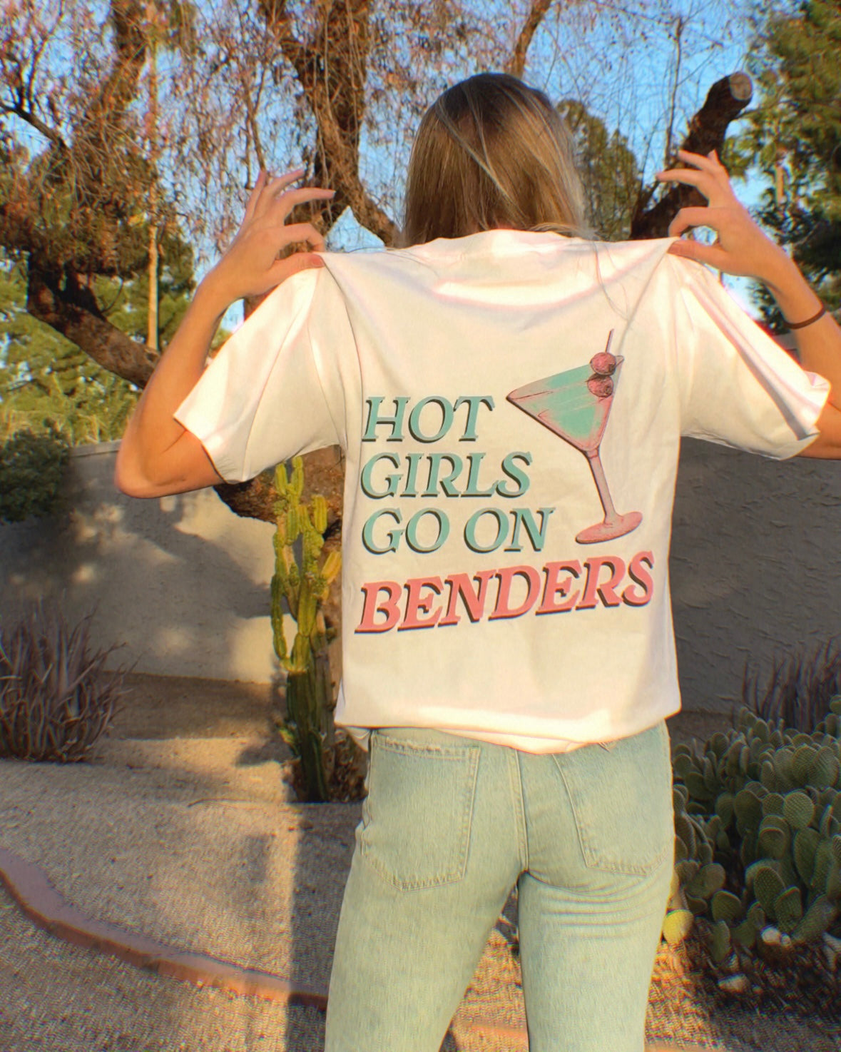 Hot Girls Go On Benders Tee
