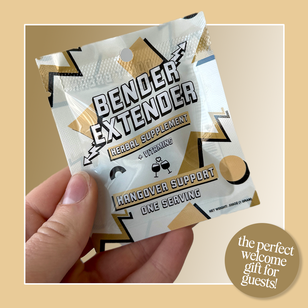 WEDDING BENDER EXTENDERS (SINGLE SERVING)