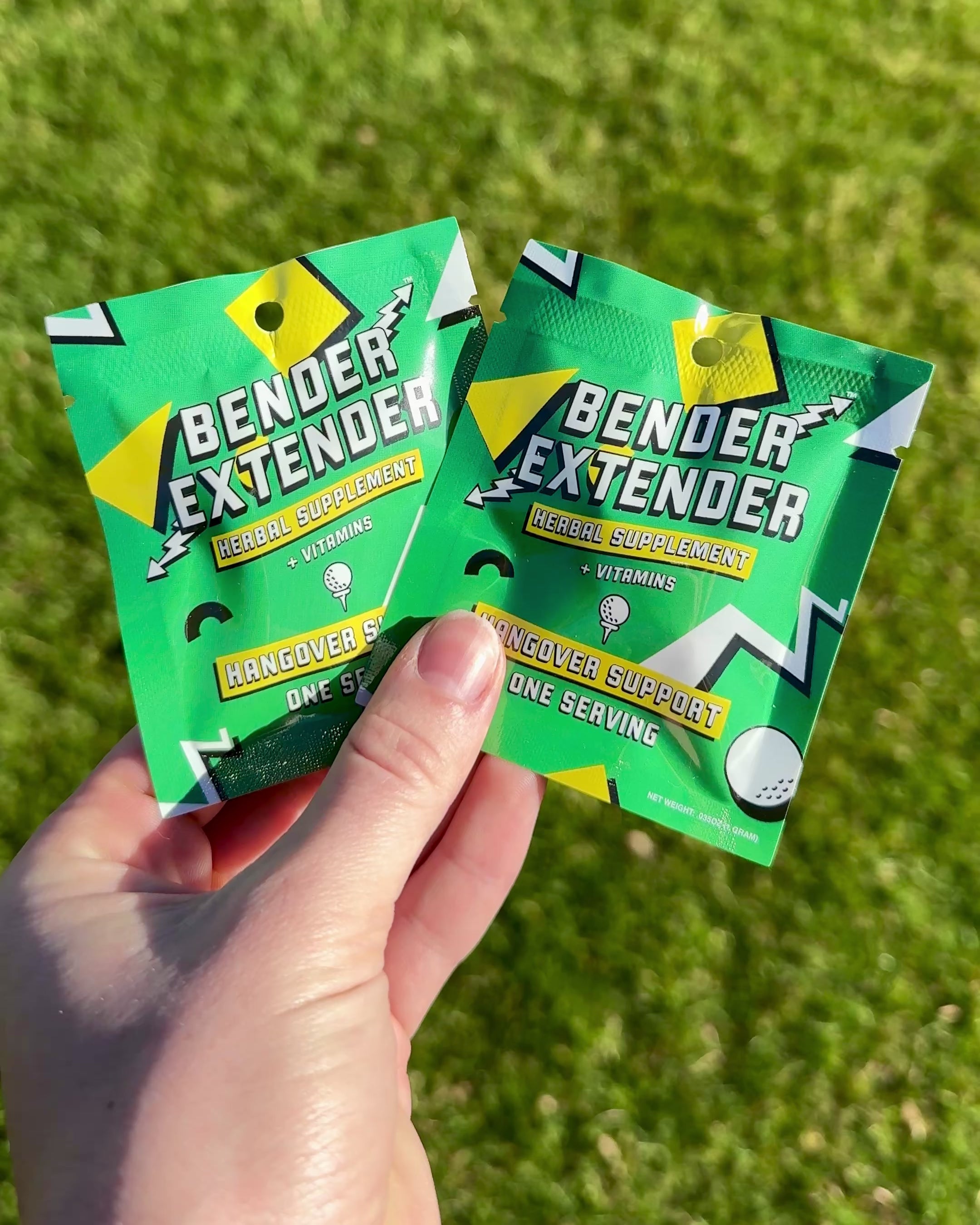 GOLF BENDER EXTENDERS (SINGLE SERVING)